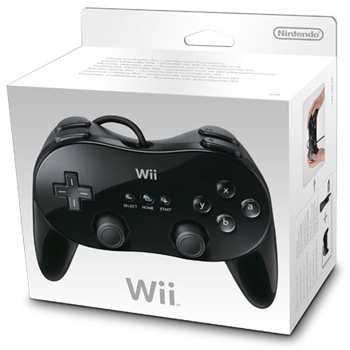 Nintendo Classic Controller (Joypad) for Nintendo Wii, Black : image 2