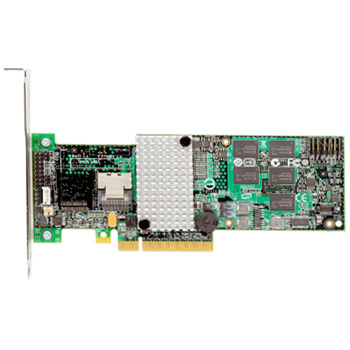 LSI MRSAS9260-4I/SGL MegaRAID 4 Port (upto x32 Drives) SAS/SATA 3 - 6Gb/s PCI-e 2.0 RAID SGL : image 1