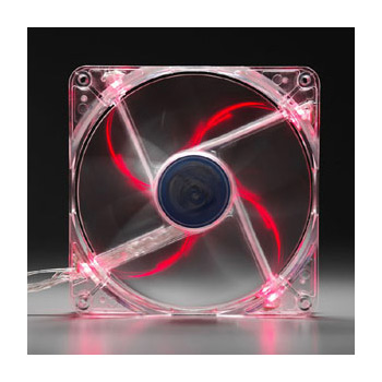 Xclio 256 Colour RGB LED 80mm Quiet Fan, Clear PC Gloss, VR Speed/LED On/Off/Set, 3000rpm : image 4