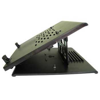 Newlink Folding Swivel Laptop Cooler, upto 17" Laptops, 70mm 1600rpm Quiet Fan
