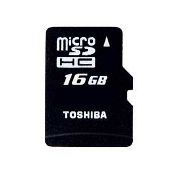 Toshiba SD Card 16GB Micro Memory Secure Digital High Capcity (SDHC) (SD-C16GJ) : image 1