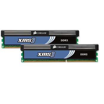 Corsair Memory XMS3 Classic 4GB DDR3 1600 MHz CAS 7 Dual Channel Desktop