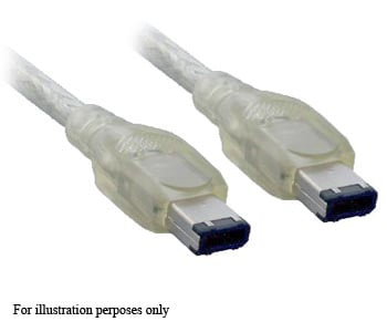 1.8m Dlink Cable Firewire 400 6 pin to 6 pin