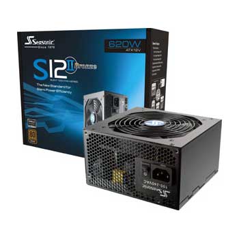 Seasonic Bronze S12II-620 620W Power Supply (PSU) : image 1