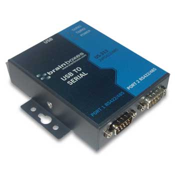 Brainboxes US-313 USB to Serial 2 x RS422/485 : image 1