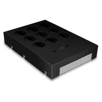 Icy Box IB-2535StS Convert a 2.5" SATA SSD/HDD to 3.5" SATA HDD form factor with heatsink
