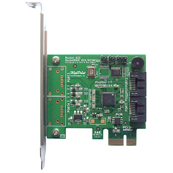 2 port PCIe SATA 6Gb HDD Controller Highpoint R620 : image 1