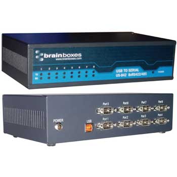 Brainboxes US-842 USB to Serial 8 x RS422/485 : image 1
