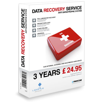 Freecom Hard Disk Drive Data Recovery Service 3 years peace of mind for your data on any brand HDD : image 1