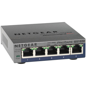 Netgear Prosafe 5-Port Gigabit Plus Switch