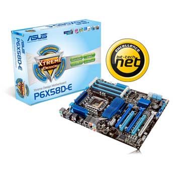 ASUS P6X58D-E Intel X58 1366 Motherboard : image 1
