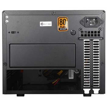 Silverstone SG07B, Sugo SFF mini-ITX, Black, with 600W PSU, 80 Plus Bronze, 2 Full Slots : image 4
