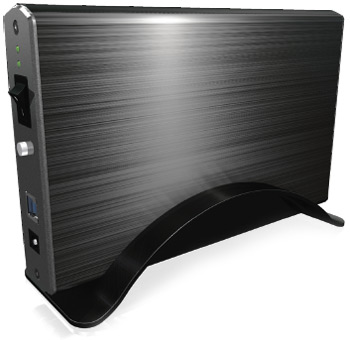 Heisei HHU-335AS Aluminium Enclosure, Fits 3.5" SATA II - 3Gb/s HDD, 1 x USB 3.0 : image 1