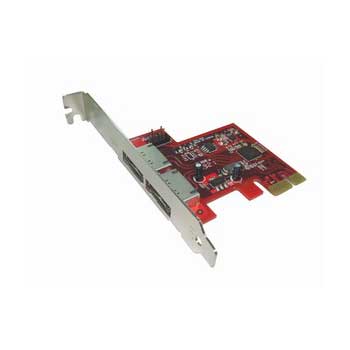 Lycom PE-114M Low Profile PCIe 2.0 Host Adapter for Mac and Windows
