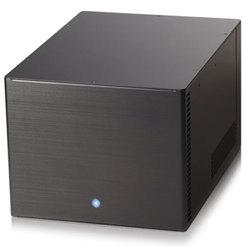 Fractal Design Array R2 Mini-ITX NAS Case, Black, with 300W SFX PSU ...