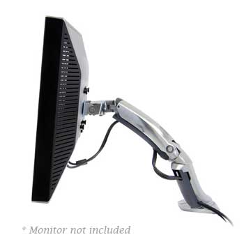 Ergotron MX Desk Mount LCD Arm (polished aluminium) : image 1