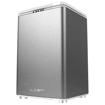 Icy Box IB-RD3262-USE2 2 Bay RAID system for 3.5" SATA HDD with USB 2.0/eSATA/Firewire A/B host
