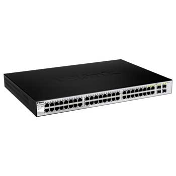 D-Link DGS-1210-48 Gigabit Smart Switch with 4 Combo SFP Ports : image 1