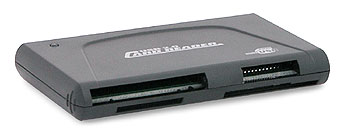 Scan USB2 Black External all in 1 Card Reader (SM/MMC/SD/CF/Mdrive/Mstick/mSD/ nMMC) see full list : image 1