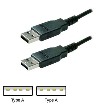 1.8m USB 2.0 Cable, A Male - A Male Certified, C52