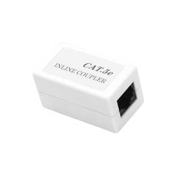 ICIDU UTP CAT5e Coupler, RJ45 F - RJ45 F Extend. N37