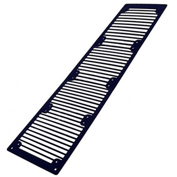 Phobya radiator grill quad (480) Stripes - black