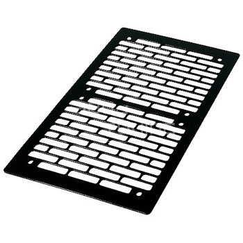 Phobya radiator grill dual (240) Bricky - black : image 1