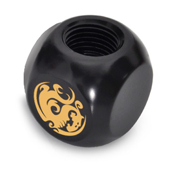 Bitspower BP-MBTMB Matt Black T-Block