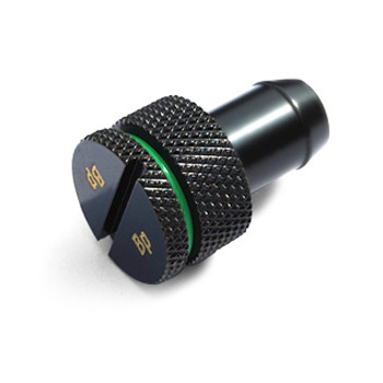 Bitspower BP-MBWP-C31 Matt Black Sealing Plug for ID 1/2" Tube