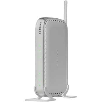 Netgear WN604-100UKS Wireless Router with 4 Port Switch : image 1