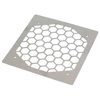 Phobya radiator grill single (120) HEXX - Silver