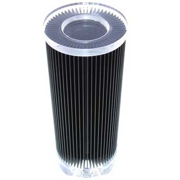 150mm Black Passive Aluminium Reservoir