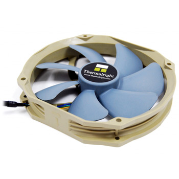 Thermalright TY-140 FAN 140mm EBR bearing fan with seven high efficient, low noise emission fan blad : image 1