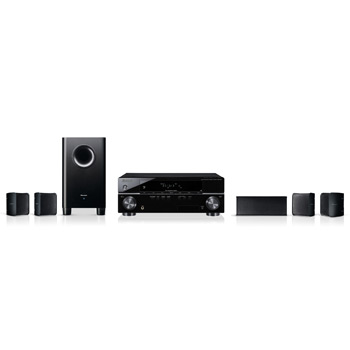 ioneer HTP-200 5.1 HDMI AV Receiver + Speaker Package with HD Audio and Bluetooth ready