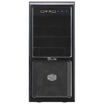 Coolermaster Elite 370 Black Mid Tower Case : image 2