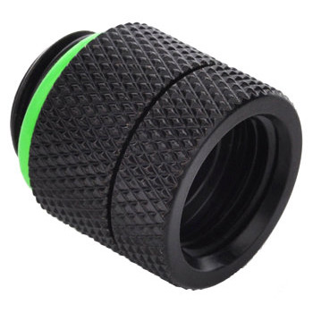 BP-MBDR-C Bitspower Matte Black G 1/4" Anti-Twist Adapter (G 1/4" Rotary Extender)