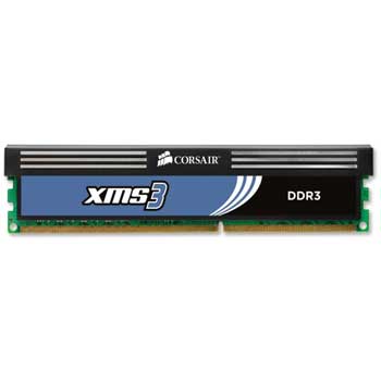 Corsair Memory XMS3 4GB DDR3 1333 Mhz CAS 9 Dual Channel Desktop : image 1