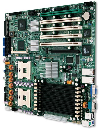 Supermicro SM-X6DH8-XG2 iE7520, S604, DDR2 ECC 400, SATA I, SATA RAID, E-ATX : image 1
