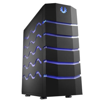 Bitfenix Colossus, Monilith Black, with Blue/Red Switchable LED, USB3 Ready, Full Tower Case w/o PSU