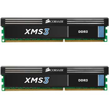 Corsair Memory XMS3 8GB DDR3 2000 MHz CAS 9-10-9-27 Dual Channel Desktop