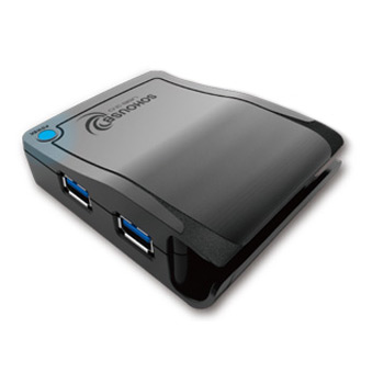 Heisei USB 3.0 SuperSpeed, Palm Size 4 Ports HUB HUU-341VI : image 1