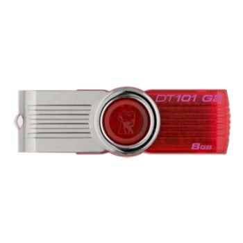 Kingston 8GB USB 2 DataTraveller 101 G2 Red Pendrive
