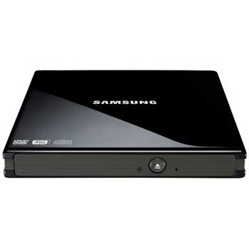Samsung External DVD Writer, SE-S084F/RSBS, USB 2.0, Black