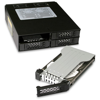 Front bay 4 Port 2.5 inch SAS HDD Docking Backplane from Icybox MB994SP-4S : image 3
