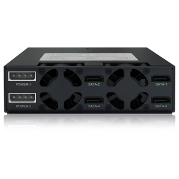 Front bay 4 Port 2.5 inch SAS HDD Docking Backplane from Icybox MB994SP-4S : image 4