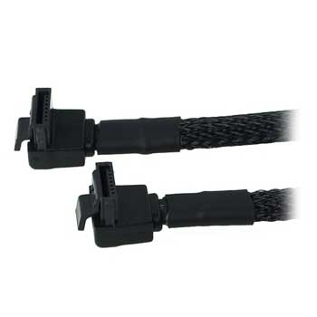 Phobya 45cm SATA 6Gb/s Certified cable - 87239 : image 1