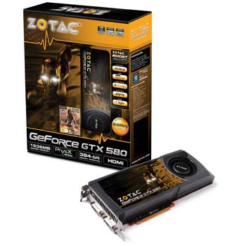 Zotac GeForce GTX 580 1536MB GDDR5 NVIDIA Graphics Card : image 2