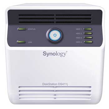 Synology DS411j 4 Bay NAS