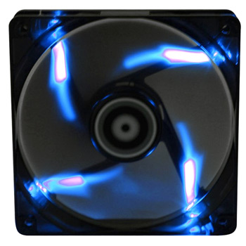 140mm BitFenix Spectre Black Fan Blue LED Quiet, Fluid Dynamic Bearings (FDB) 1000rpm