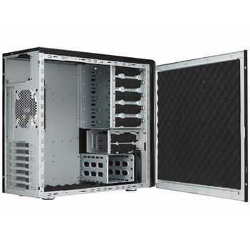 Cooler Master Sileo Mid Tower Black Case with Cooler Master 500W PSU RC-500-KKP3-GP : image 3